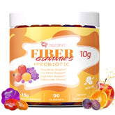Migcopat Dietary Fiber Gummies bottle front view with mixed fruit flavours