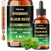 MILIVOL Oregano Oil Drops 60ml front view