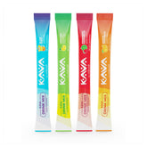 Mitra9 Kava Kava Drink Mix variety pack front view with five stick packs