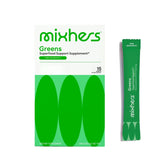 MIXHERS Daily Greens Powder front view with packaging