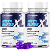 MJO Insta Surge XL Gummies front view with packaging