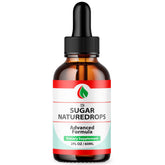 MJO Sugar Nature Drops bottle front view with label
