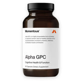 Momentous Alpha GPC Cognitive Supplement 300mg front view