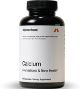Momentous Calcium Dicalcium Malate Supplement front view