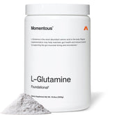 Momentous L-Glutamine Powder 372g front view