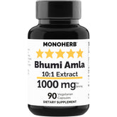 MONOHERB Extra Strength 10X Extract 1000mg vegetable capsules front view