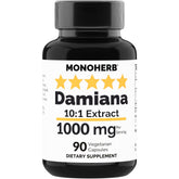 MONOHERB Extra Strength 10X Extract vegetable capsules front view