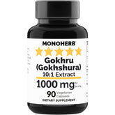 MONOHERB Extra Strength Blended Vitamin & Mineral Supplement front view with transparent capsules