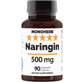 MONOHERB Naringin 500 mg Veg Capsules front view