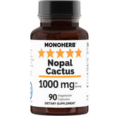 MONOHERB Nopal Cactus Capsules 1000 mg front view