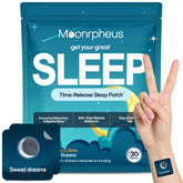 Moonrpheus Sleep Patches front view packaging