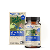 Motherlove More Milk Plus Lactation Supplement 60 Capsules front view