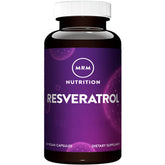 MRM Resveratrol 100mg capsules front view