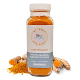 Mt. Meru Medicines Lakadong Turmeric Powder 320g front view