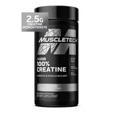 MuscleTech 100% Creatine 100 capsules front view