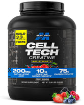 MuscleTech Cell-Tech Creatine Formula 2722g Fruit Punch front view