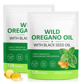 MXCZBSM Organic Oil of Oregano Softgels bottle front view