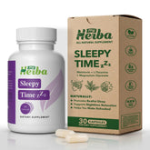 MyHerba Melatonin & Magnesium Sleep Aid front view of packaging