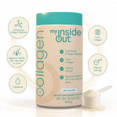 myInsideOut Collagen Powder front view 454g packaging