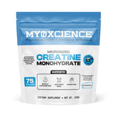 MYOXCIENCE Creatine Monohydrate 390g front view with packaging
