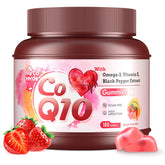 Myrtaverde CoQ10 Gummies 180 count front view