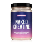 NAKED Creatine Monohydrate Strawberry 499g front view