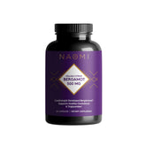NAOMI BergAmore Citrus Bergamot 500mg supplement bottle front view