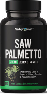 Natgrown Saw Palmetto Supplement 100g front view