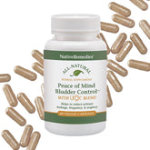 Native Remedies Bladder Support Capsules front view with packaging