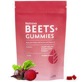 Natrava BEETS+ Gummies front view showing packaging