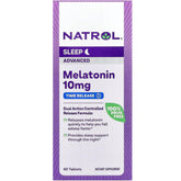 Natrol Advanced Sleep Melatonin Tablets 10 mg front view