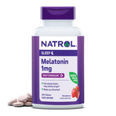 Natrol Fast Dissolve Melatonin 1 mg Tablets packaging front view