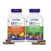 Natrol JuiceFestiv Daily Fruit & Veggie Capsules front view