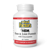 Natural Factors NEM Knee & Joint Formula front view of packaging