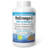 Natural Factors Omega-3 Fish Oil 240 softgels front view