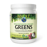 Natural Factors Organic Greens Supplement Powder front view