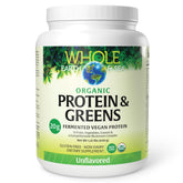 Natural Factors Plant-Based Protein Powder 255g front view