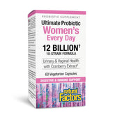 Natural Factors Probiotic Supplement with Cranberry Extract front view