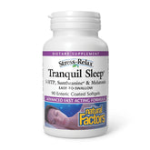 Natural Factors Sleep Supplement Softgels front view with packaging