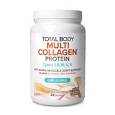 Natural Factors Total Body Multi Collagen Peptide Powder 168g front view
