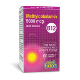 Natural Factors Vitamin B12 Methylcobalamin 27g supplement front view