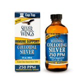 Natural Path Silver Wings Colloidal Silver 250ppm 68g front view