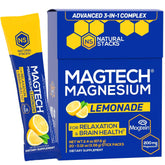 NATURAL STACKS MagTech Magnesium Complex 200mg 90ct front view