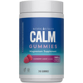 Natural Vitality CALM Gummies Magnesium Citrate 240 Count front view