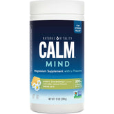 Natural Vitality CALM Mind Magnesium Supplement Drink Mix 340g front view
