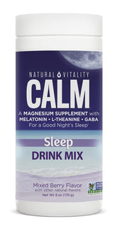 Natural Vitality Calmful Sleep Nutrient Drink 113g front view