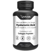 Naturalis Hyaluronic Acid Collagen Supplement front view of packaging
