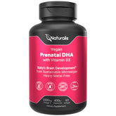Naturalis Vegan Prenatal Pro Omega-3 supplement softgels front view