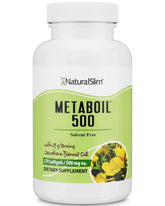 NaturalSlim Evening Primrose Oil 500mg softgels front view