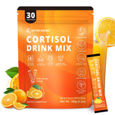 Nature Aurora Cortisol Drink Mix 30 sticks orange flavour front view